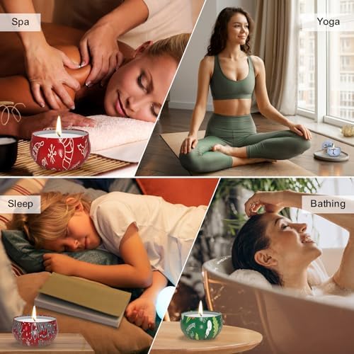 Primevolve Christmas Candle Gift Set for Women