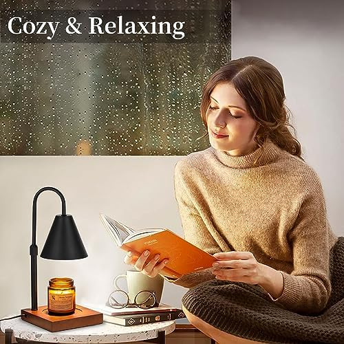 Romadedi Candle Warmer Lamp with Timer and Dimmable Light