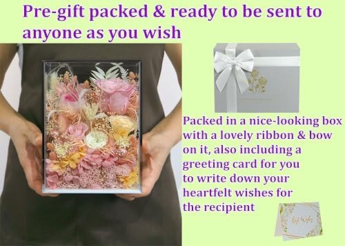 Valley of Rain Forest Preserved Rose Bush for Love and Home Decor