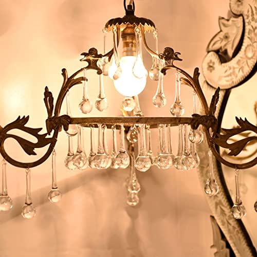 IndianShelf Clear Teardrop Crystal Ornaments 3 20 Piece