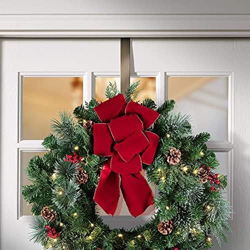 Haute Decor Adjustable Wreath Hanger - Antique Brass