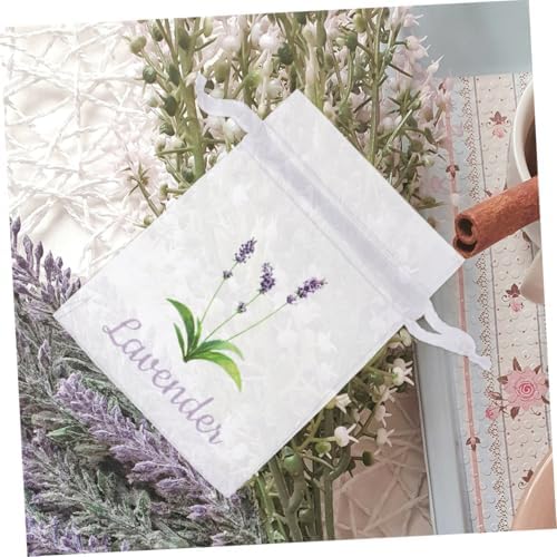 MAGICLULU 50pcs Lavender Sachet Bags Breathable Mesh Storage Pouches