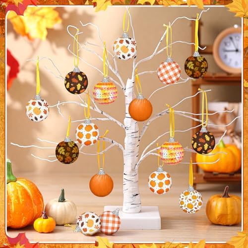 Blosssound 16 Pcs Autumn Tree Hanging Decorations