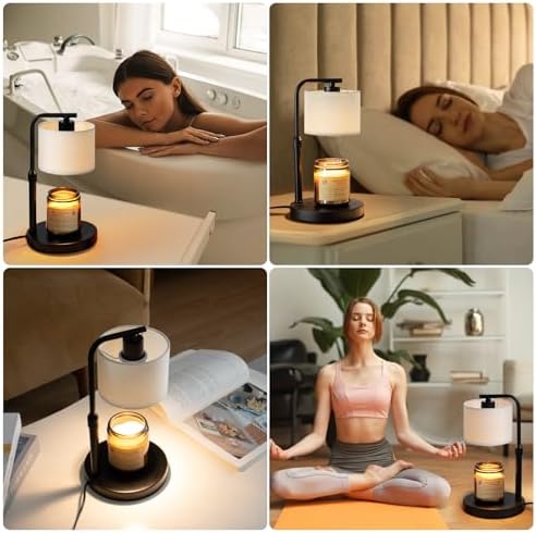 Dexnump Candle Warmer Lamp with Timer and Dimmer