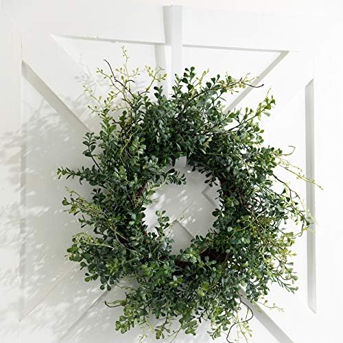 Sullivans 14 Inch White Metal Wreath Hanger