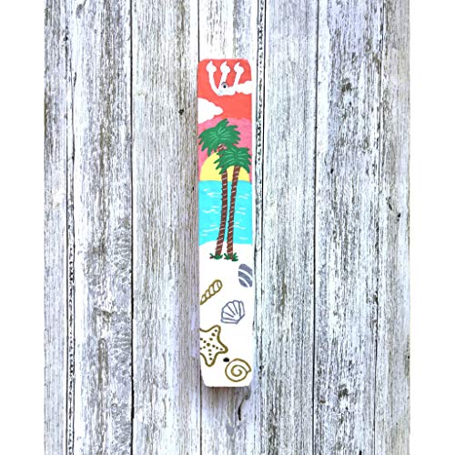 Tropical Mezuzah with Scroll Mount