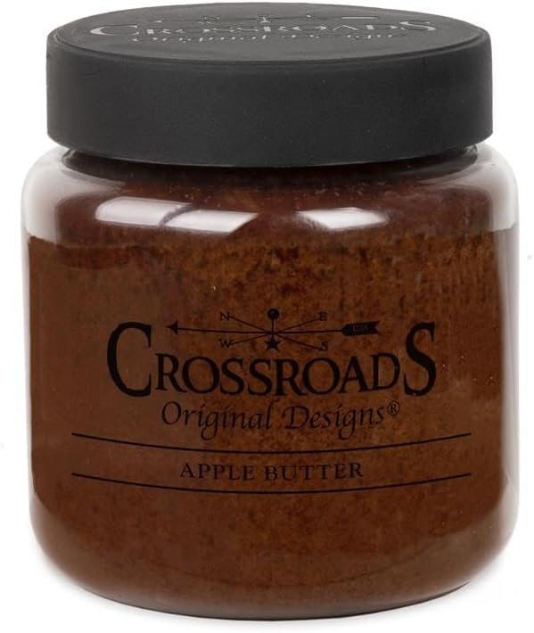 Crossroads Apple Butter Jar Candle 16 Oz
