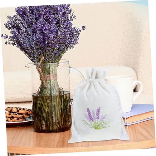 Drawstring Pouch Empty Sachet Bag for Lavender Fragrance and Holiday Favor 1
