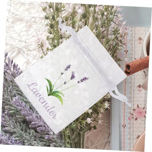 50pcs Lavender Sachet Drawstring Bags for Closet Storage