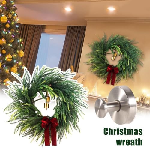 Suction Cup Wreath Hanger 15 Lbs Waterproof Rustproof