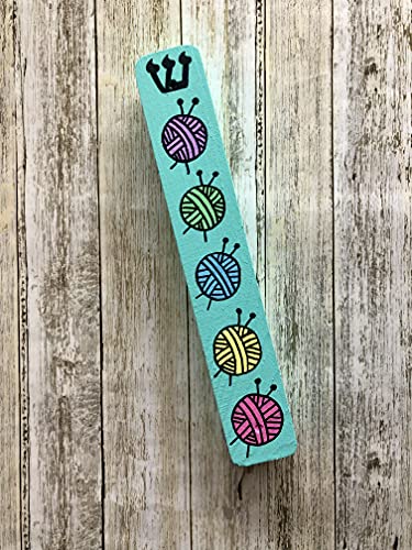 Lea Joelle Handmade Knitting Mezuzah Scroll Case