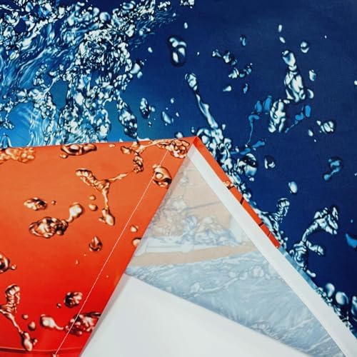 Kids Football Print Curtains 2 Panels Rod Pocket