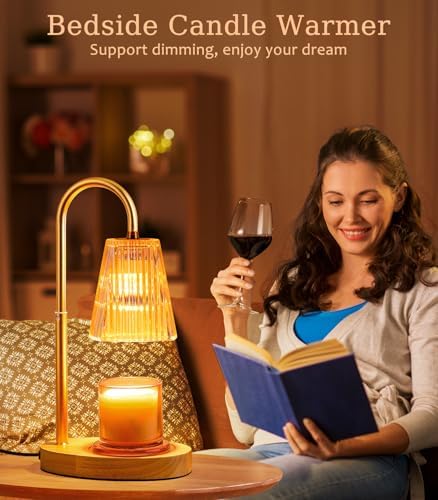 Elegant Candle Warmer Lamp with Timer
