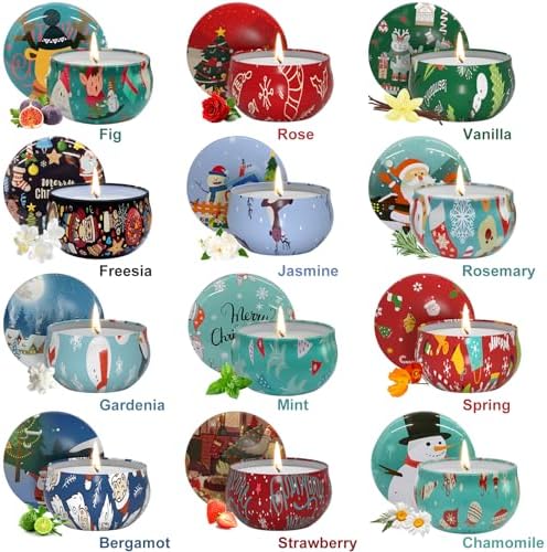 Primevolve Christmas Candle Gift Set for Women