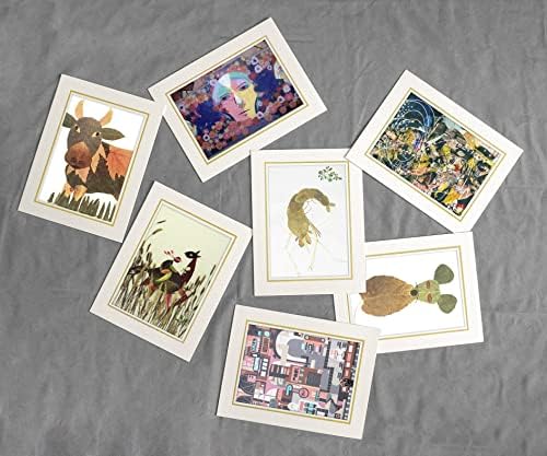 Golden State Art 25 Pack 5x7 Photo Frame Cards with Easel
