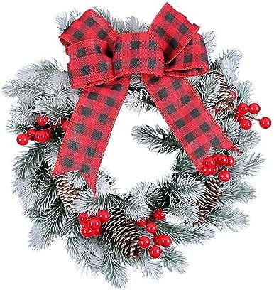 Butterfly Christmas Wreath Home Decor