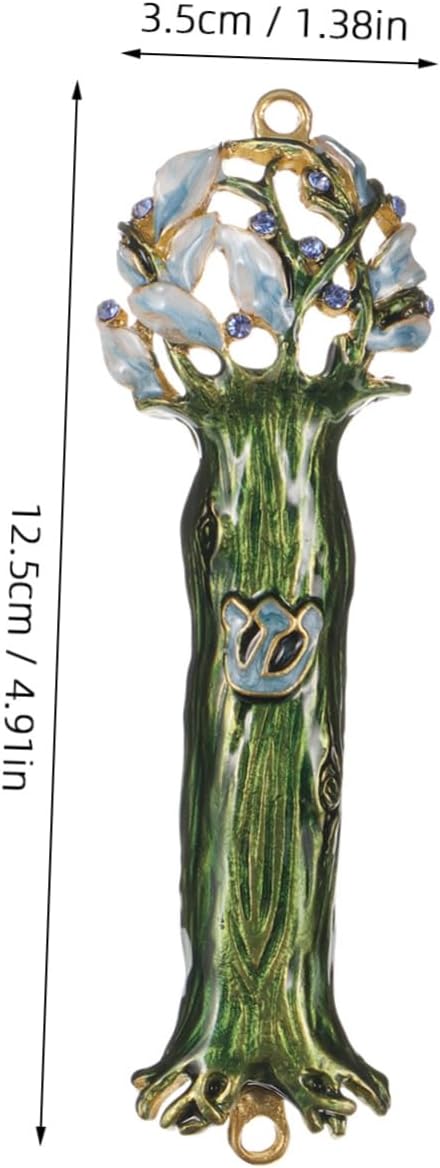 ERINGOGO Metal Mezuzah Decoration Retro Style