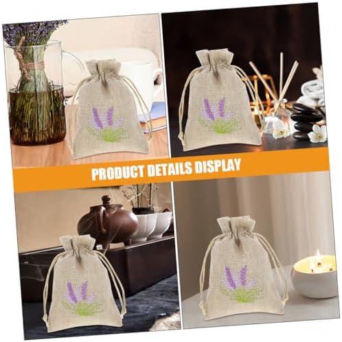 SOESFOUFU 5Pcs Lavender Sachet Bags for Fragrance Storage