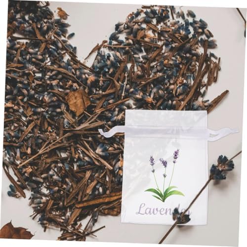 MAGICLULU 50pcs Lavender Sachet Bags Breathable Mesh Storage Pouches