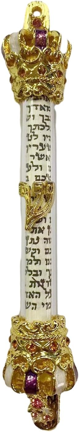 1PC Religious Holy Scroll Retro Decor Mezuzah Hanger