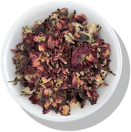 Evergreen Herbs Red Rose Buds 4 Oz Timeless Decor Craft Idea