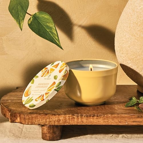 Thymes Citrus Candle - Mandarin Coriander 65 oz