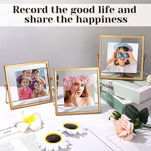 Hoteam 12 Pack 4x4 Inch Floating Frame Photo Collection