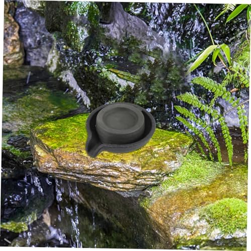 Artibetter Decorative Tabletop Fountain with Rotating Millstone and Flowing Spout