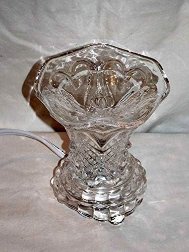 Heart Shape Electric Oil Lamp Night Light with Dimmer