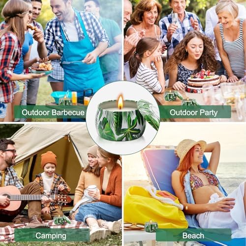 ULAWELL Citronella Candles 26 Ounce Jar Long Lasting Outdoor