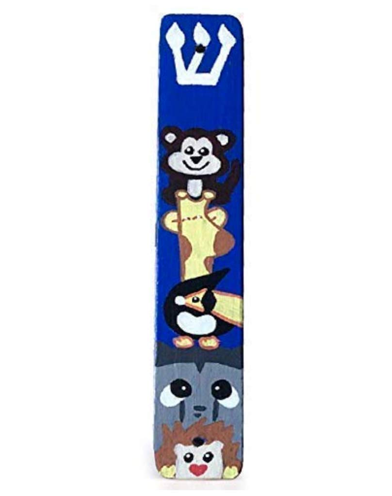 Lea Joelle Mezuzah Zoo Animal Kids Scroll Case