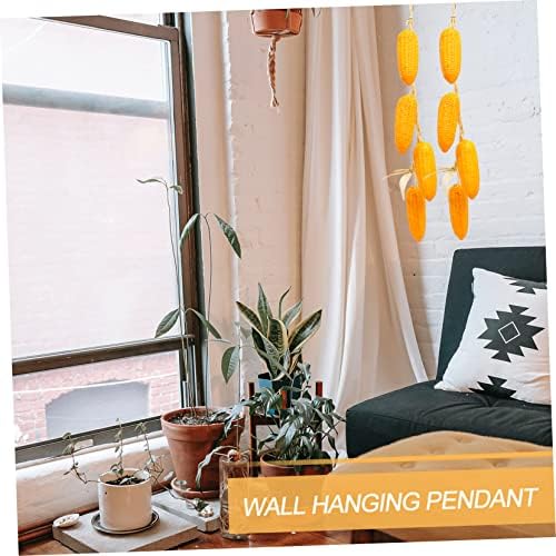 5 Strings Artificial Vegetable Decor Faux Corn for Farmhouse