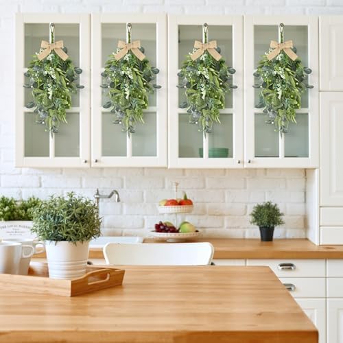 Eucalyptus Wreath Front Door 4 Pack Farmhouse Decor