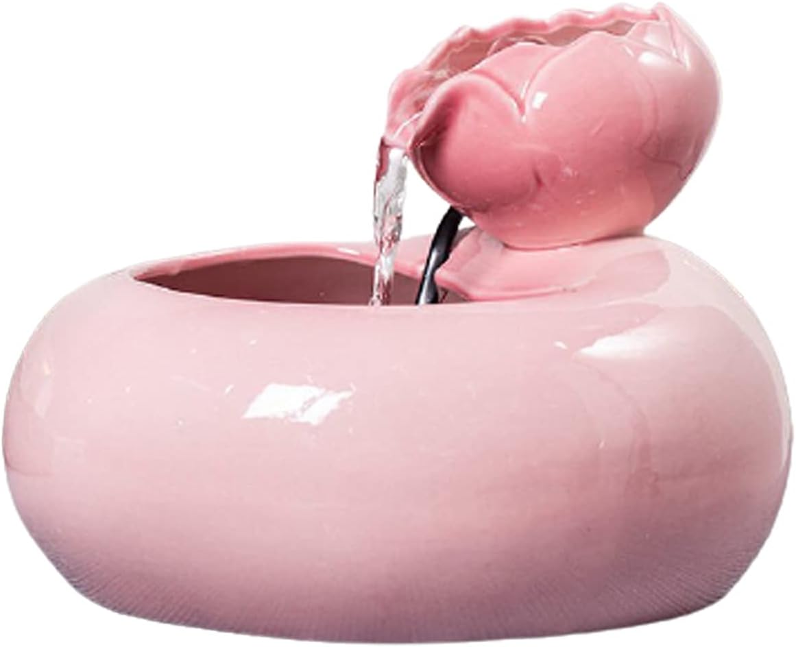 HASMI Tabletop Fountain Ceramic Water Decor