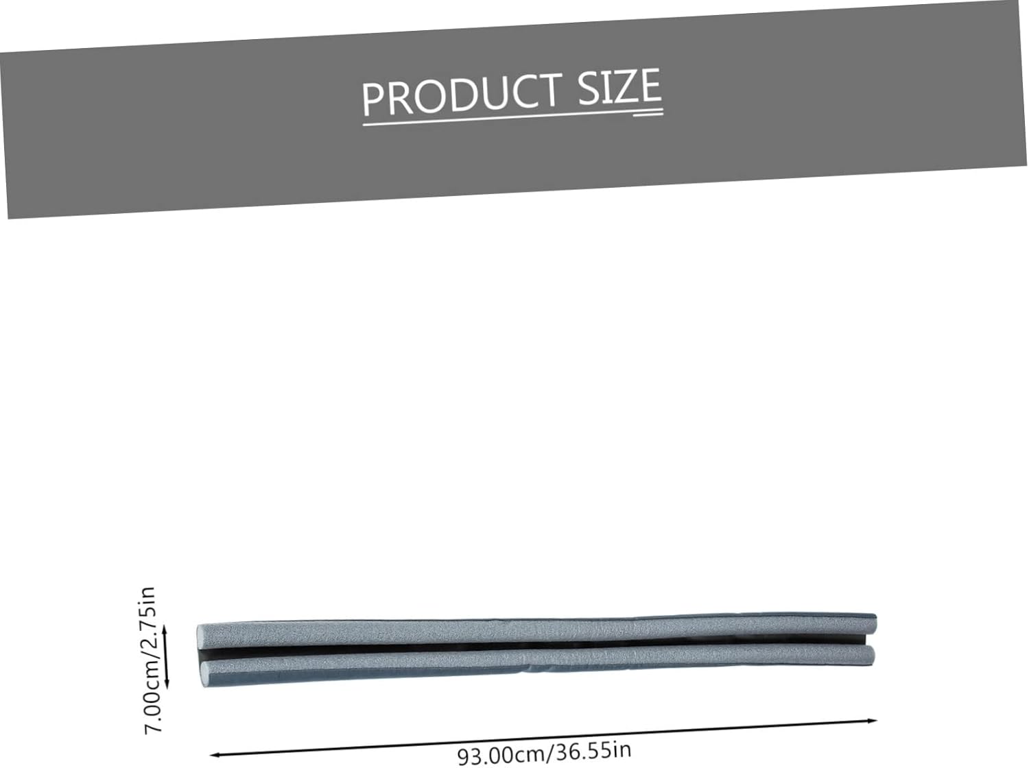 Angoily 3pcs Door Draft Stopper Weather Stripping Seal Noise Blocker for Doors No Glue Installation