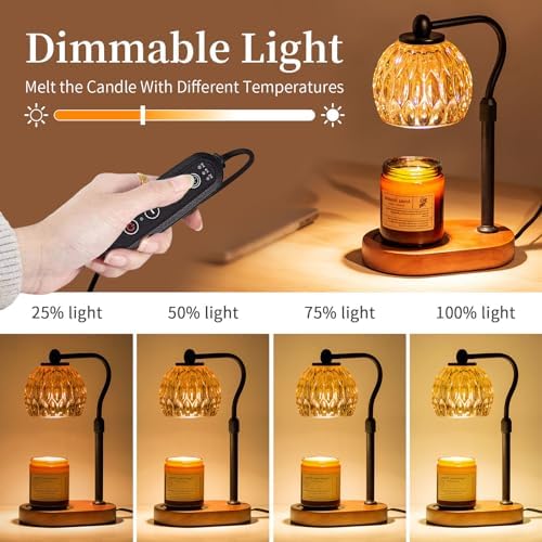 Romadedi Candle Warmer Lamp with Timer