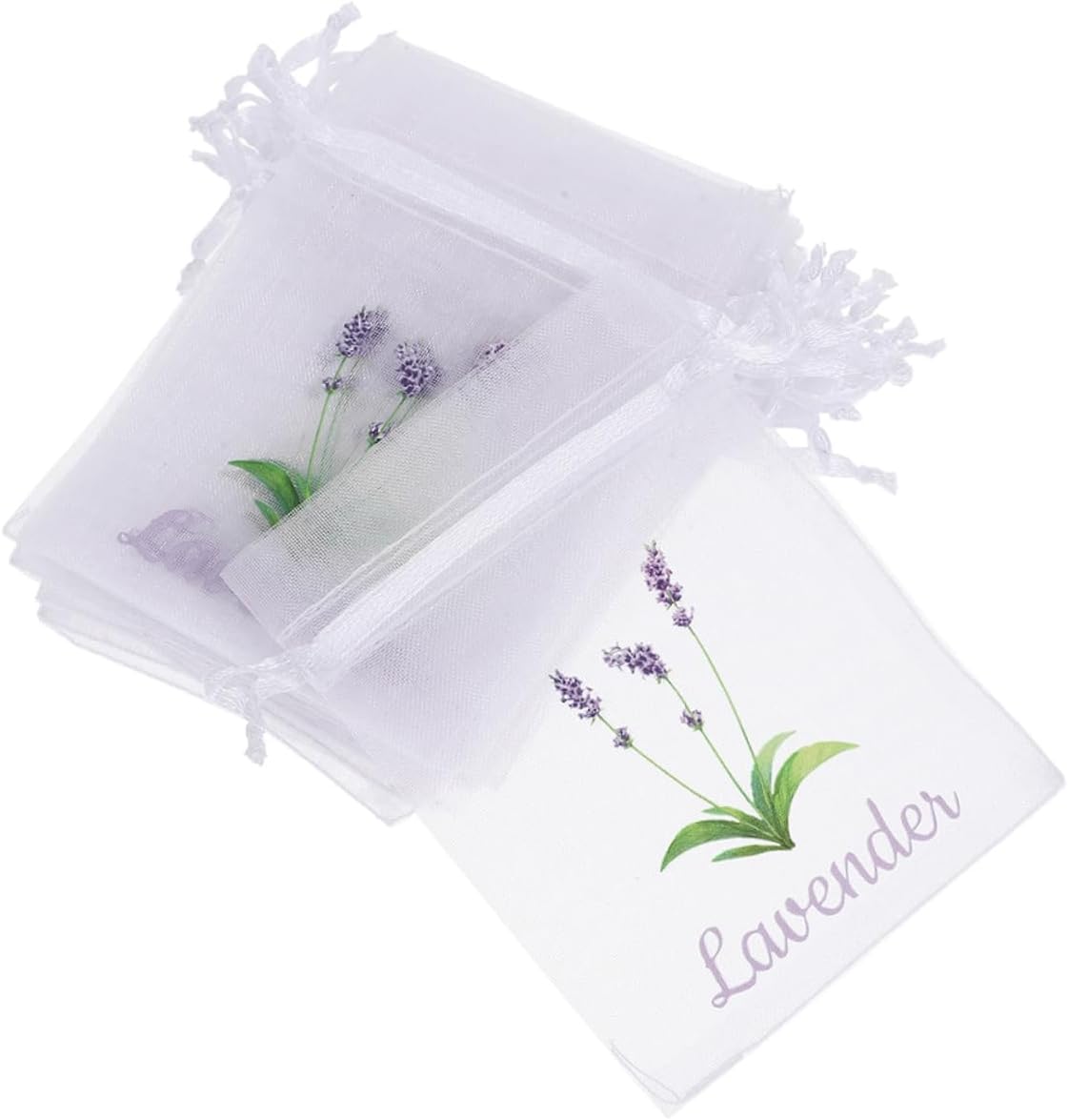50pcs Empty Sachet Bags for Dried Lavender Storage