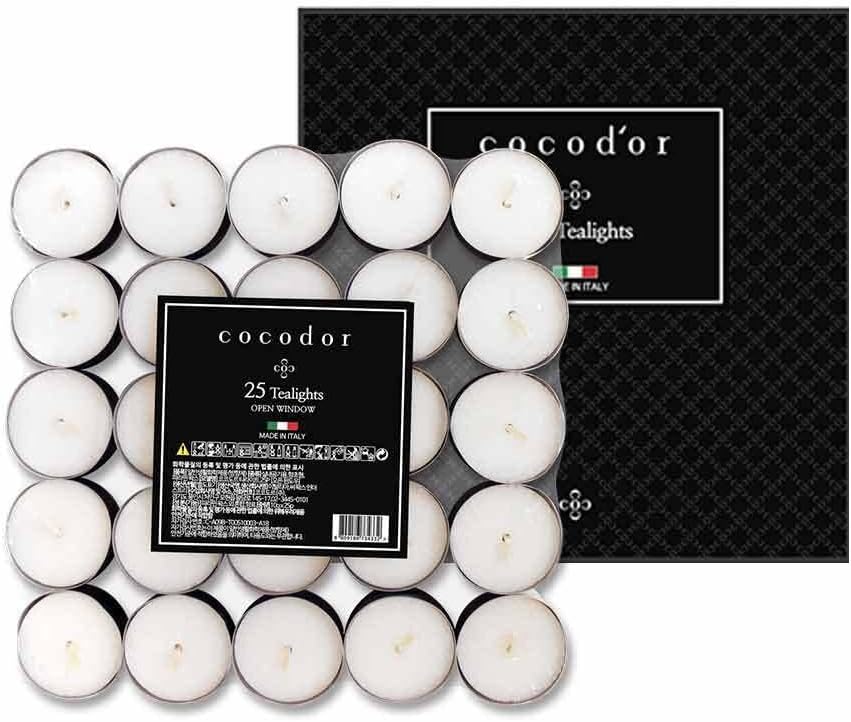 Cocodor Scented Tealight Candles 100 Pack