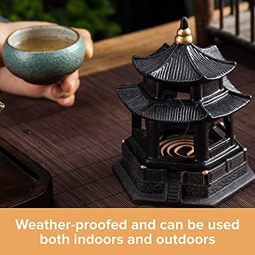 Mini Pagoda Lantern Stand - Zen Garden Decor