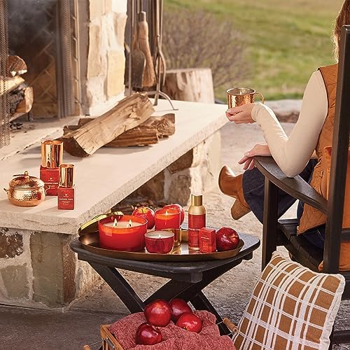 Thymes Simmered Cider Scented Candle - Rose Gold Jar 2 oz