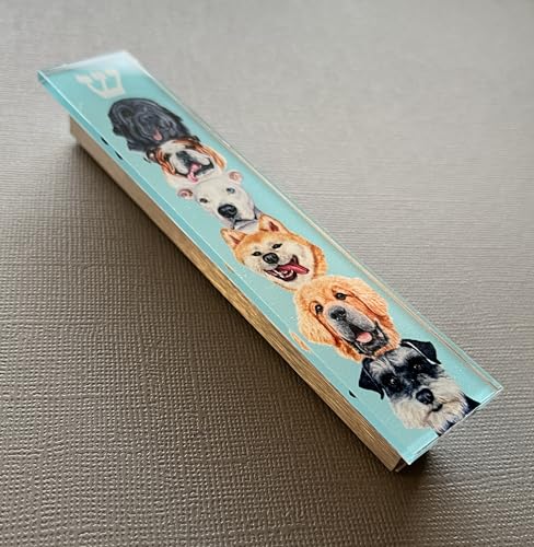 Dog Mezuzah Scroll Case Acrylic Aluminum Waterproof