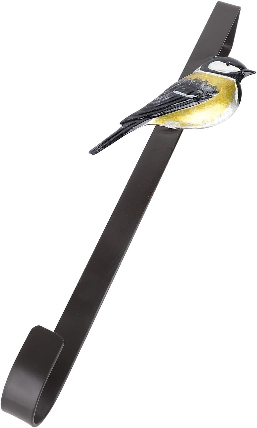 TYTOGE Front Door Hanger Hook Bird Shape Wrought Iron Wreath Holder