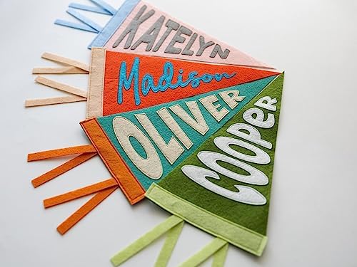 Personalized Name Pennant for Nursery Decor