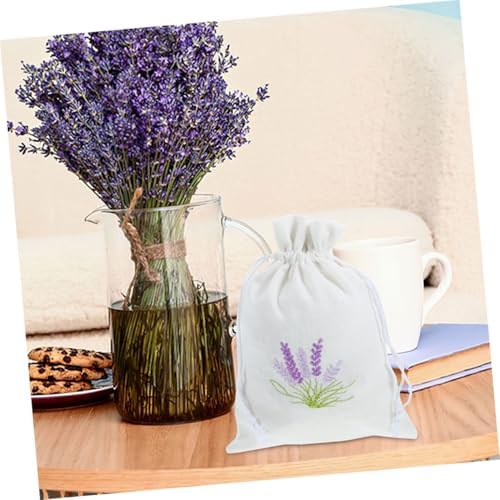 Cabilock Drawstring Lavender Sachet Bag Empty Muslin for Fragrance Aromatherapy and Wedding Favors