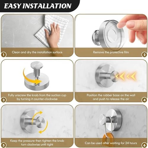 Suction Cup Hooks for Wreaths on Glass