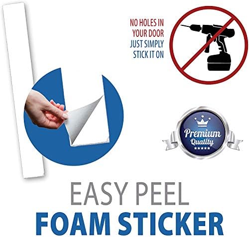 SUPER STAM Plastic Mezuzah Case Set of 5