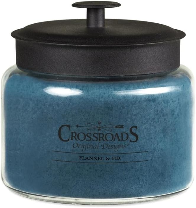 Crossroads Flannel and Fir Jar Candle 64 Oz