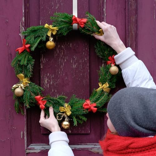 2 PCS Ultra Thin Wreath Hanger for Front Door