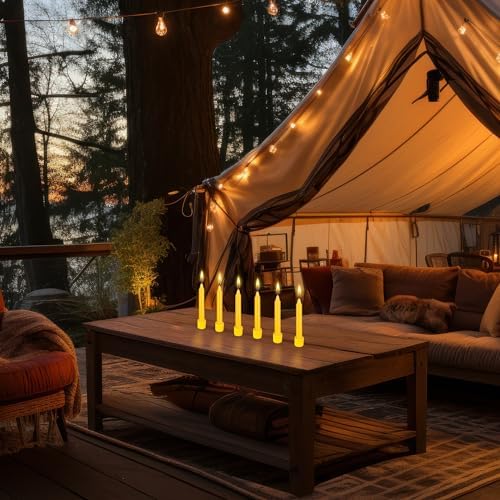 Mega Candles 8 Pack Citronella Taper Candles