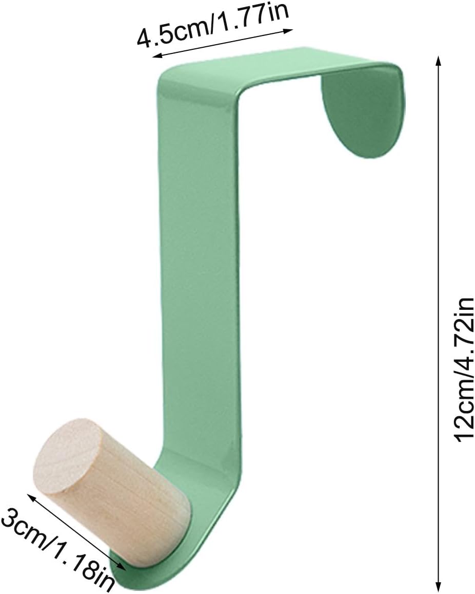 3pcs Wreath Hangers for Front Door - Non Scratch Christmas Decor